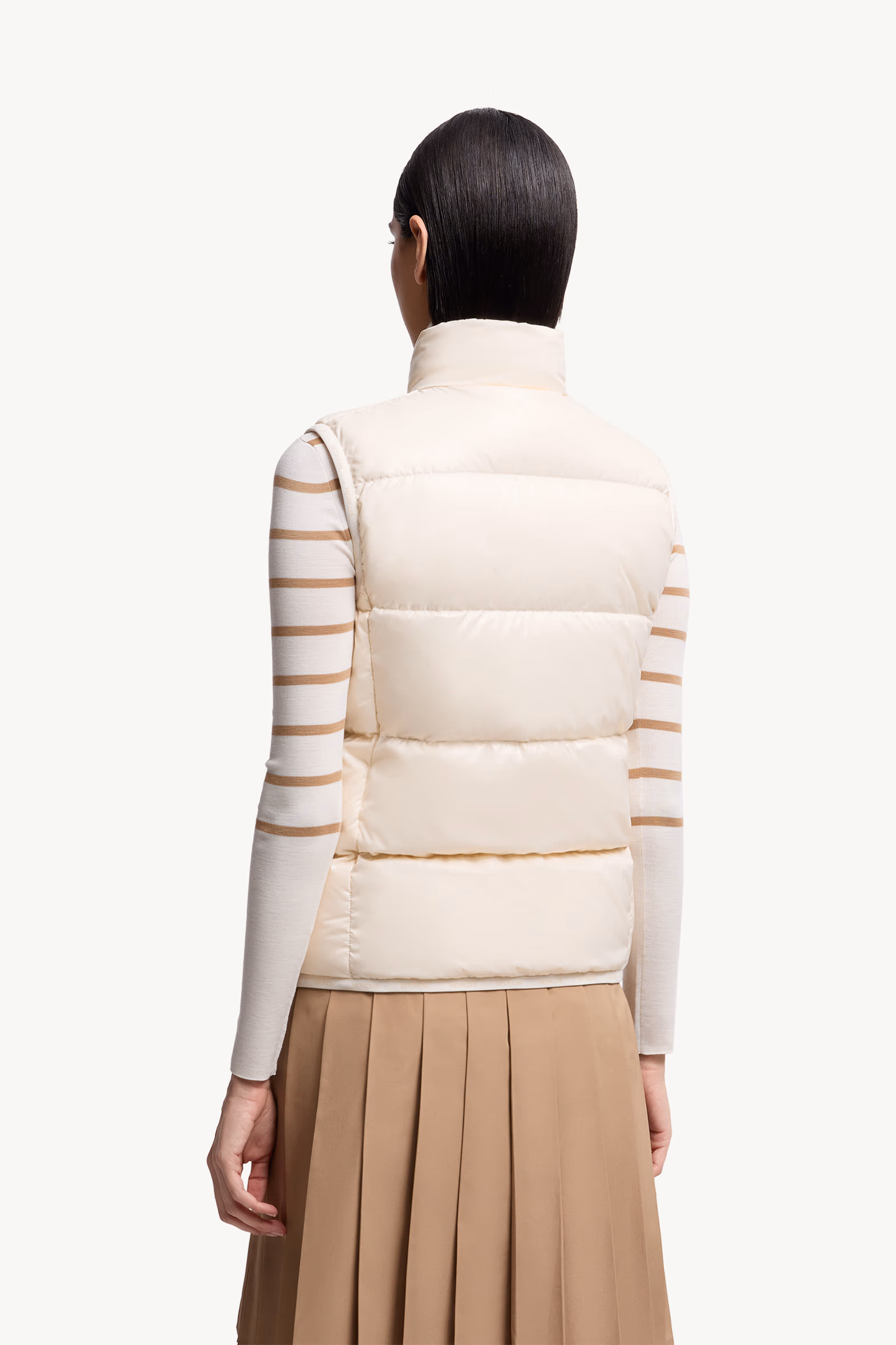 Badia Down Vest Women White Moncler 5